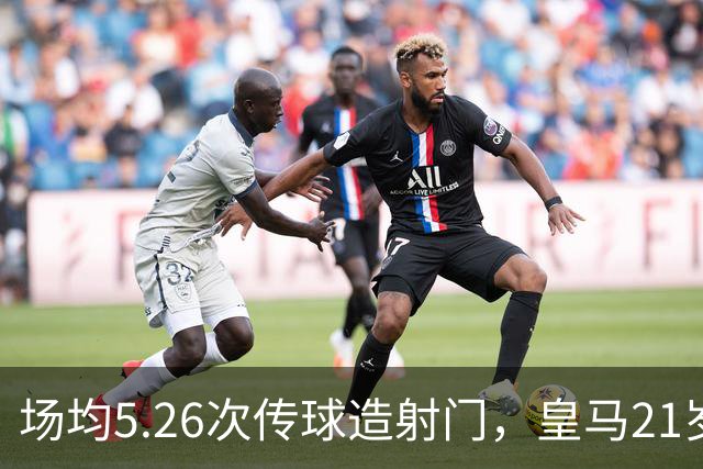场均5.26次传球造射门，皇马21岁中场这项数据欧洲第一